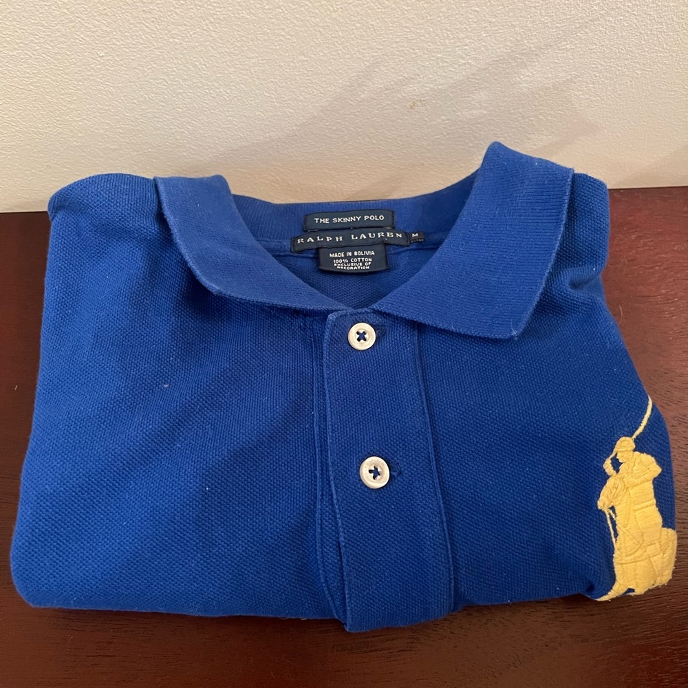 Blue Label Ralph Lauren Skinny Polo with Big Pony